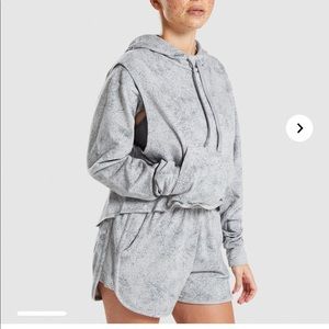 Grey Gym shark chalk hoodie. Brand new.